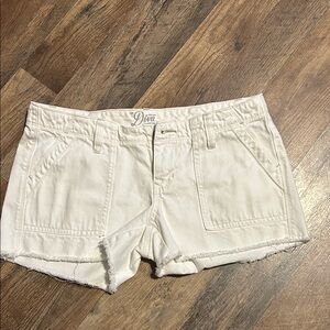 Diva Women's Cream Jean Shorts